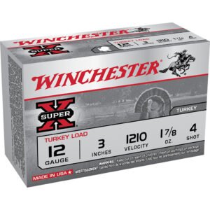 Winchester Super-x Turkey Load 12 Ga. 3 In. 1 7-8 Oz. 4 Shot 10 Rd.