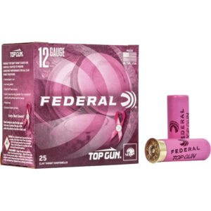 Federal Top Gun Pink Edition Load 12 Gauge 2.75 In. 1 1-8 Oz. 8 Shot 25 Rd.