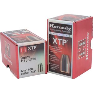 Hornady Hp-xtp Bullets 9 Mm. .355 In. 115 Gr. 100 Pk
