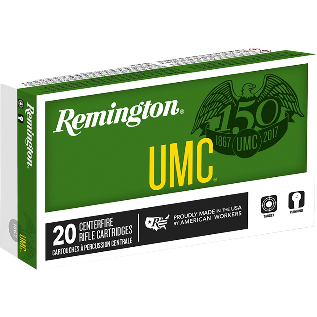Remington Umc Centerfire Rifle Ammo 6.8 Rem. Spc 115 Gr. Fmj 20 Rd.
