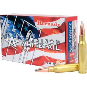 Hornady American Whitetail Rifle Ammo 7mm-08 Rem 139 Gr. Interlock Spire Point 20 Rd.