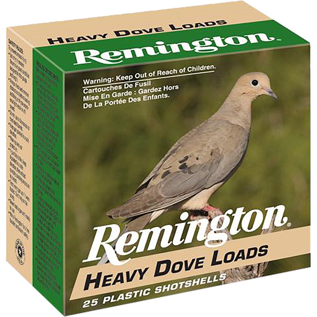 Remington Heavy Dove Loads 12 Ga. 2.75 In. 8 Shot 25 Rd.