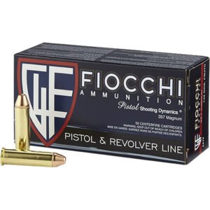 Fiocchi Range Dynamics Pistol Ammo 357 Mag 142 Gr. Fmj Truncated-cone 50 Rd.