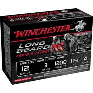 Winchester Long Beard Xr Shot-lok Load 12 Ga. 3 In. 1 3-4 Oz. 4 Shot 10 Rd.