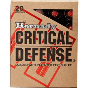 Hornady Critical Defense Pistol Ammo 44 S&w Spl 165 Gr. Flex Tip Expanding 20 Rd.