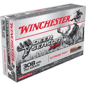 Winchester Deer Season Xp Rifle Ammo 308 Win 150 Gr. Extreme Point 20 Rd.