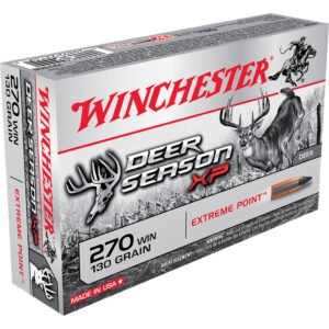 Winchester Deer Season Xp Rifle Ammo 270 Win 130 Gr. Extreme Point 20 Rd.