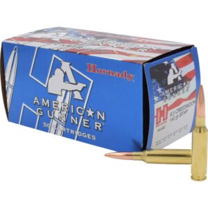 Hornady American Gunner Rifle Ammo 6.5 Creedmoor 140 Gr. Boat Tail Hollow Point 50 Rd