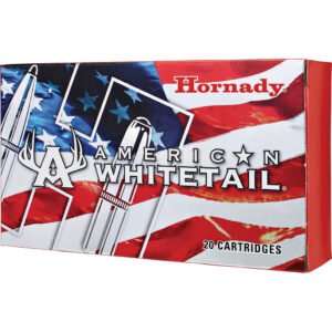 Hornady American Whitetail Rifle Ammo 6.5 Creedmoor 129 Gr. Interlock Spire Point 20 Rd.