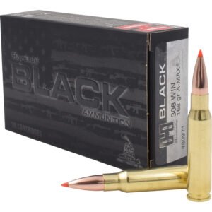 Hornady Black Rifle Ammo 308 Win 168 Gr. A-max 20 Rd.
