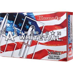 Hornady American Whitetail Interlock Load 12 Gauge 2.75 In. 325 Gr. Slug 5 Rd.