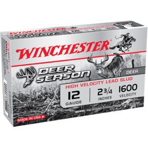 Winchester Deer Season High Velocity Slug 12 Ga. 2.75 In. 1 1-8 Oz. 5 Rd.