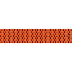 White Water Archery Honeycomb Fade Arrow Wraps Open Flo Orange 5 In. X 1.125 In. 15 Pk.