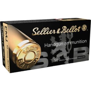 Sellier & Bellot Pistol Ammo 10mm 180 Gr. Fmj 50 Rd.