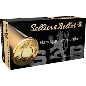 Sellier & Bellot Pistol Ammo 357 Magnum 158 Gr. Fmj 50 Rd.