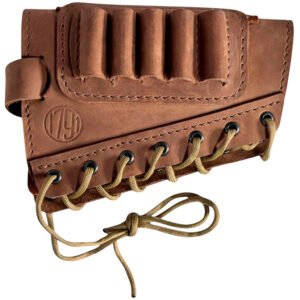 1791 Hunt Butt Cuff Ammo Holder Large Rifle Brown Rh