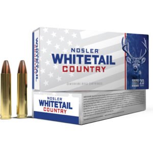 Nosler Whitetail Country Rifle Ammo 400 Legend 215 Gr. Sw 20 Rd.