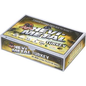 Hevi Shot Hevi Metal Turkey Loads 12 Ga. 3.5 In. 1 1-4 Oz. 4 Shot 5 Rd.
