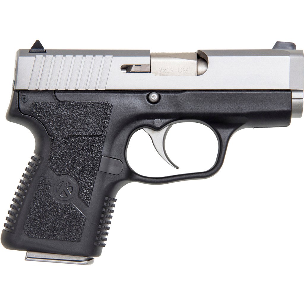 Kahr Cm9 Pistol With Night Sights 9mm 3.1 In. Two Tone Black And Stainless 6 Rd. - Image 2