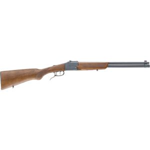 Chiappa Double Badger Rifle-shotgun 20 Ga.-.22 Wmr 19 In. Blued With Beech Wood Stock