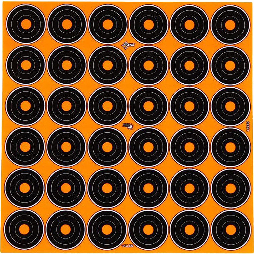 Ezaim Splash 1 In. Bullseye Adhesive Targets 6x6 In. 12 Pk.