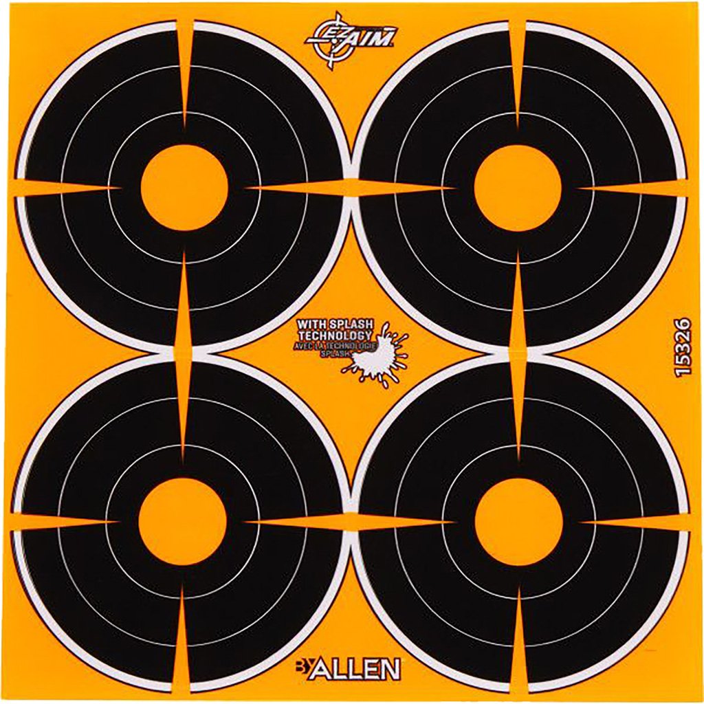 Ezaim Splash Bullseye Adhesive Targets 3 In. 12 Pk.