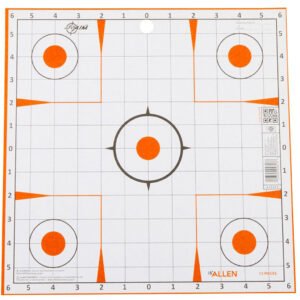 Ezaim Sight-in Grid Paper Targets 12x12 12 Pk.