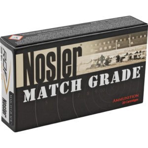 Nosler Match Grade Rifle Ammunition 308 Win. 175 Gr. Rdf Hpbt 20 Rd.