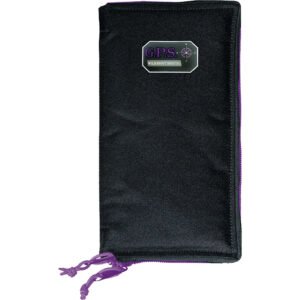 Gps Pistol Sleeve Black Large W- Locking Zippers
