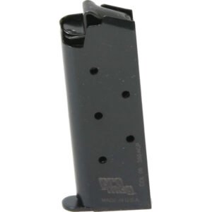 Promag Steel Magazine Colt Mustang .380 Acp Blued 6 Rd.