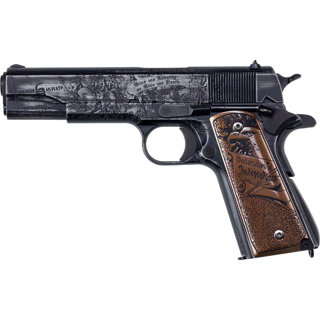 Auto-ordnance Revolution 1911 Pistol 45 Acp 5 In. Carbon Steel 7 Rd. - Image 2