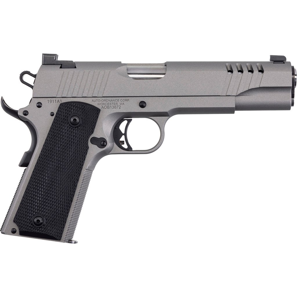 Auto-ordnance 1911 Pistol 45 Acp 5 In. Stainless Cerakote 7 Rd.