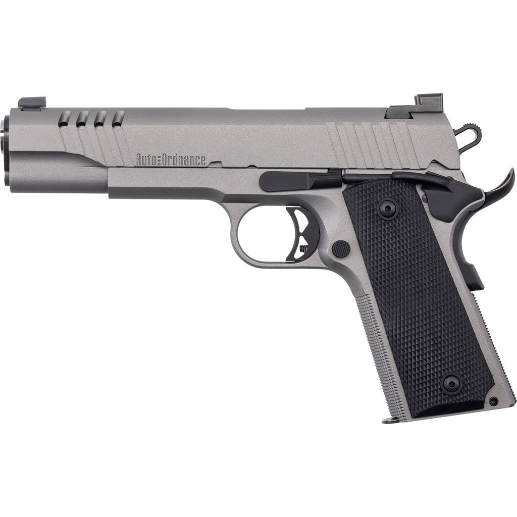 Auto-ordnance 1911 Pistol 45 Acp 5 In. Stainless Cerakote 7 Rd. - Image 2