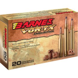 Barnes Vor-tx Rifle Ammo 22-250 Rem. 50 Gr. Tsx Fb 20 Rd.