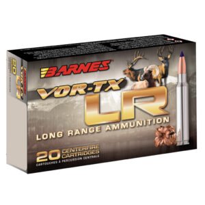 Barnes Vor-tx Long Range Rifle Ammo 6.5 Prc 127 Gr. Lrx Boat Tail 20 Rd.