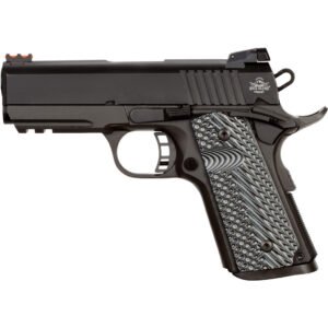Rock Island Tac Ultra Cs 1911 Pistol 9mm 3.6 In. Black Parkerized 8 Rd.