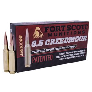 Fort Scott Munitions Rifle Ammo 6.5 Grendel 123 Gr. Tui 20 Rd.