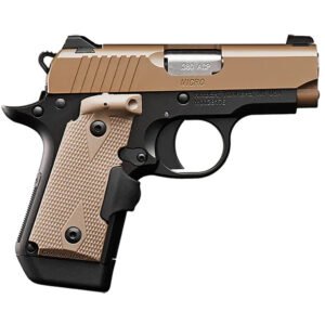Kimber Micro Desert Tan Pistol 380 Acp 2.75 In. Desert Tan Kim Pro 7 Rd.
