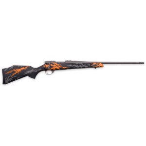 Weatherby Vanguard Compact Hunter Rifle 243 Win. 20 In Black Grey And Orange Rh