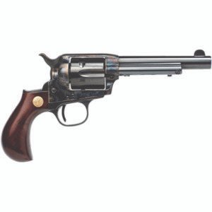 Cimarron Lightning Revolver With Dual Cylinder 38 Spl. 4.75 In. Case Hardened Walnut Grip 6 Shot