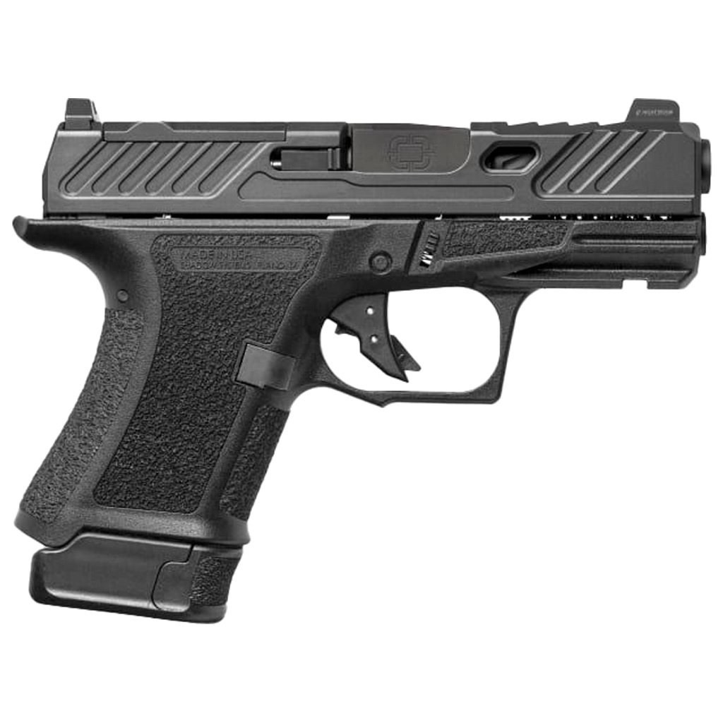 Shadow Systems Cr920 Elite Slide Optic Pistol 9mm 3.41 In. Black Frame Black Barrel 13 Rd.