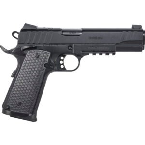 Eaa Influencer Government 1911 Pistol 38 Super 5 In. Black 8 Rd.