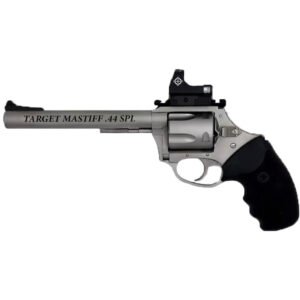 Charter Arms Target Mastiff Revolver 44 Spl.  6 In Stainless 5 Shot W- Optic