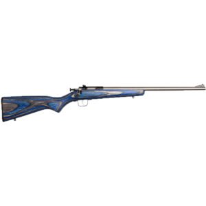 Keystone Crickett Rifle 22 Lr 16 In. Blue Laminate Rh