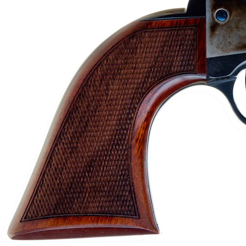 Cimarron Arizona Ranger Revolver 357 Mag. 4.75 In. Checkered Walnut Cch 6 Shot - Image 2