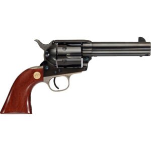 Cimarron Pistolero Revolver 45 Long Colt 4.75 In. Nickel Blued 6 Shot