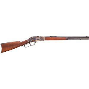 Cimarron 1873 Saddle Rifle 45 Long Colt 20 In. Case Hardened