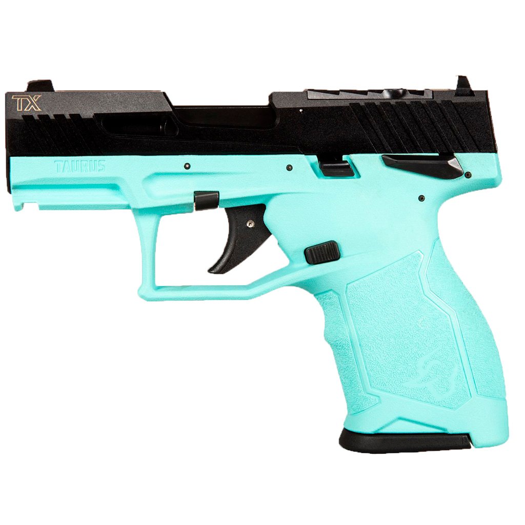 Taurus Tx22 Compact Pistol 22 Lr. 3.5 In. Cyan 13 Rd.