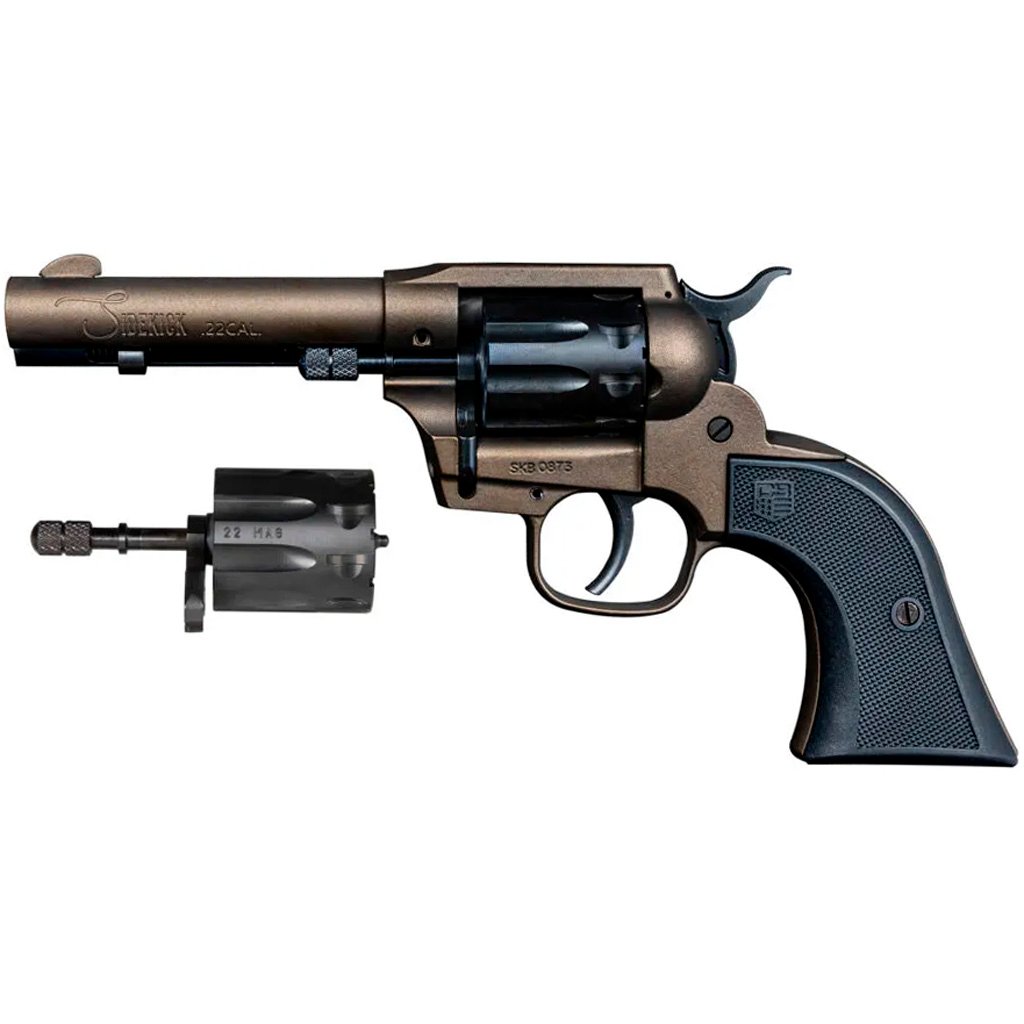 Diamondback Db Sidekick Revolver 22 Lr-mag 4.5 In. Midnight Bronze 9 Rd.