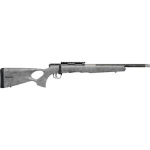 Savage B22 Timberlite Thumbhole Rifle 22 Lr 18 In. Grey Stock-black Webbing 10 Rd